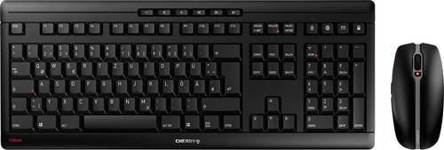 CHERRY Stream Desktop kabelloses Tastatur-Maus-Set in Schwarz mit QWERTZ-Layout - Bild 1