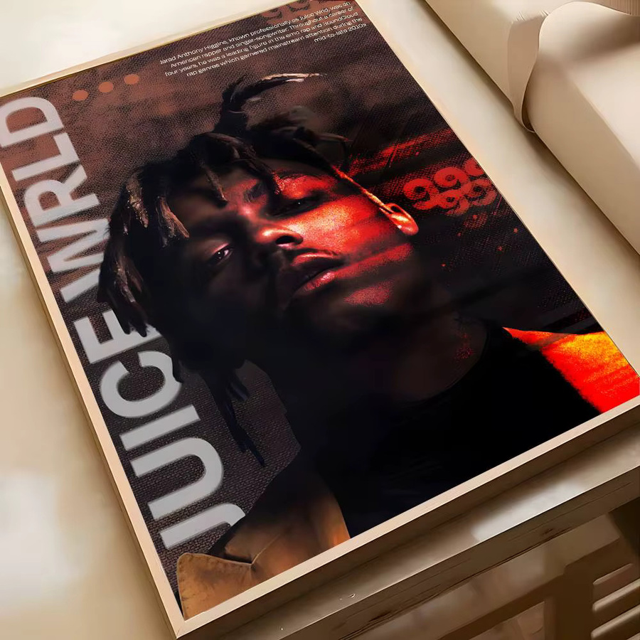 Singer J-Juice Wrld Kunstaufkleber wasserdicht und selbstklebend für deine Heimdekoration - Bild 6