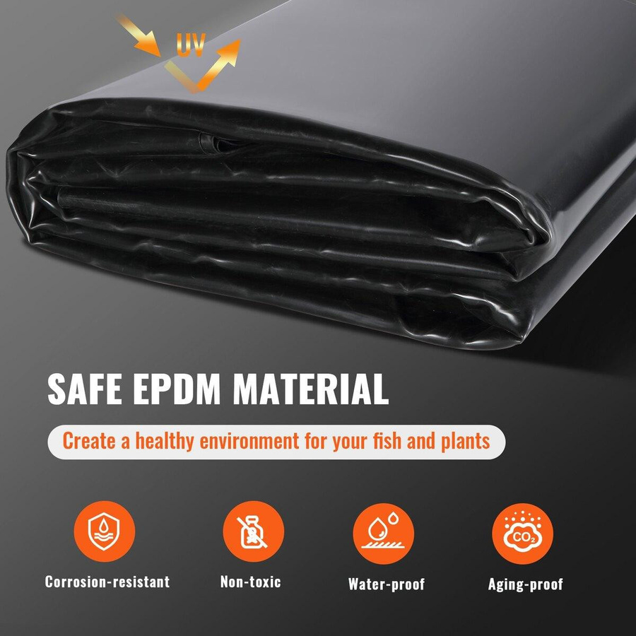Buying Solutions, MB EPDM Teichfolie Schwarz, B: 305 cm, T: 457 cm, 1,14 mm Dicke - Bild 8