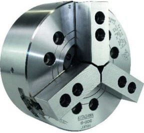 Kitagawa Kraftspannfutter B206 3B in Silber aus Edelstahl mit 169 mm Durchmesser - Bild 1