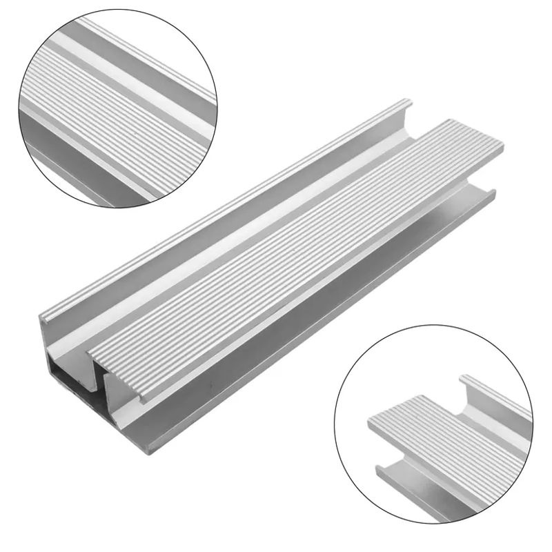 Sola Alu-Montageschiene für Solarpanels, silberfarben, B/H/T: 200 x 30 x 56 mm - Bild 3