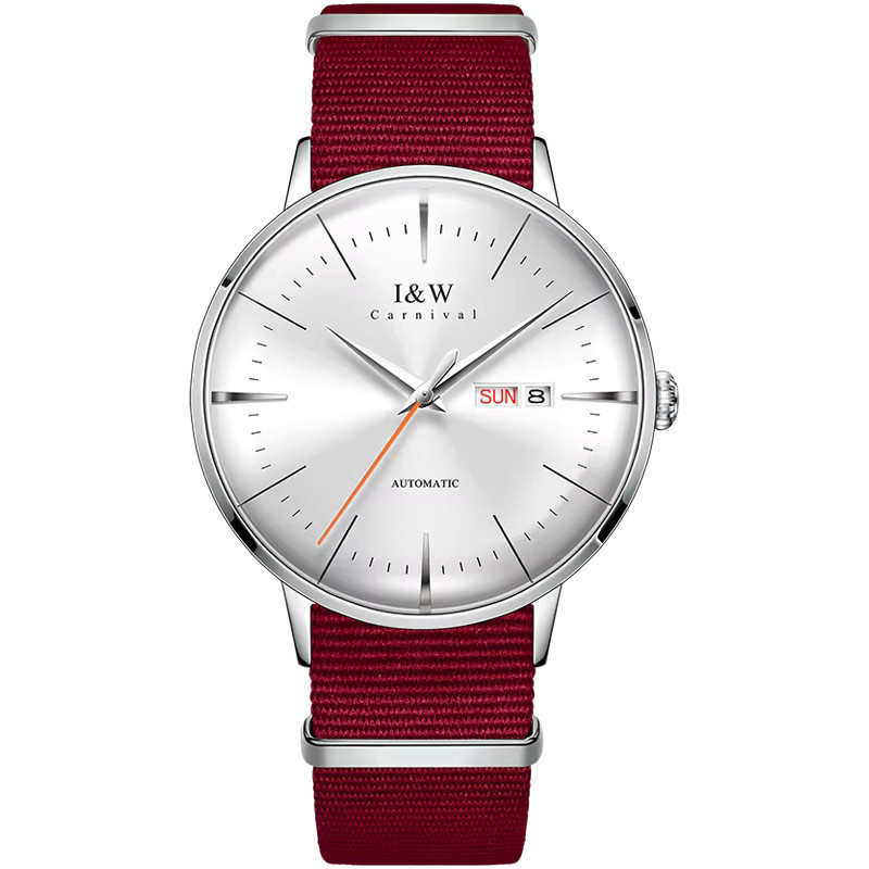 MIYOTA Armbanduhr, Automatik, Saphirglas, Edelstahl, Leder, Herren - Bild 6