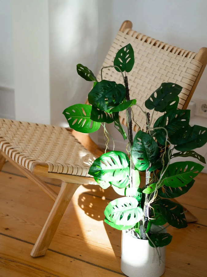 Künstliche Monstera Jonathan von Aplanta in Grün, Höhe: 75 cm - Bild 2