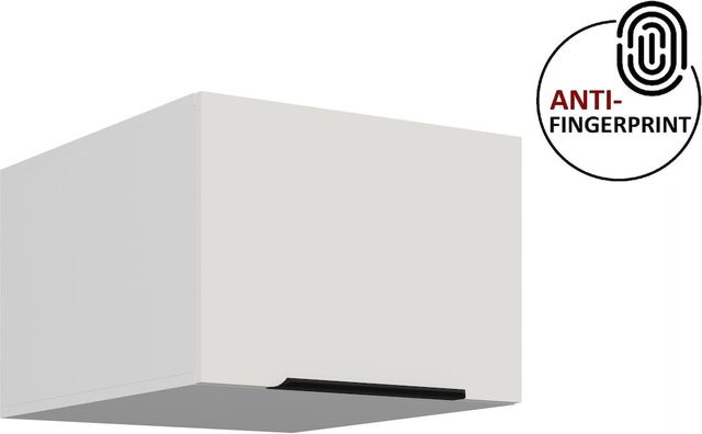 Küchen Aufsatzschrank ARIA Weiss matt mit Anti Fingerprint Oberfläche, Breite: 50 cm - Bild 1
