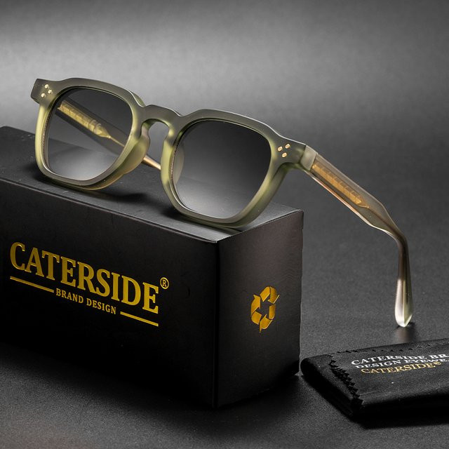 CATERSIDE Sonnenbrille, quadratisch, Vollrand, Unisex, Kunststoff - Bild 1