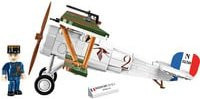 COBI Konstruktionsspielzeug Nieuport 17 C.1 Klemmbaustein Flugzeug aus dem Ersten Weltkrieg - Bild 1
