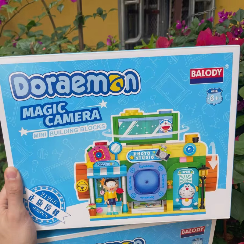 BALODY Doraemon Kamera Bausteine Puzzle, ab 6 Jahren - Bild 2