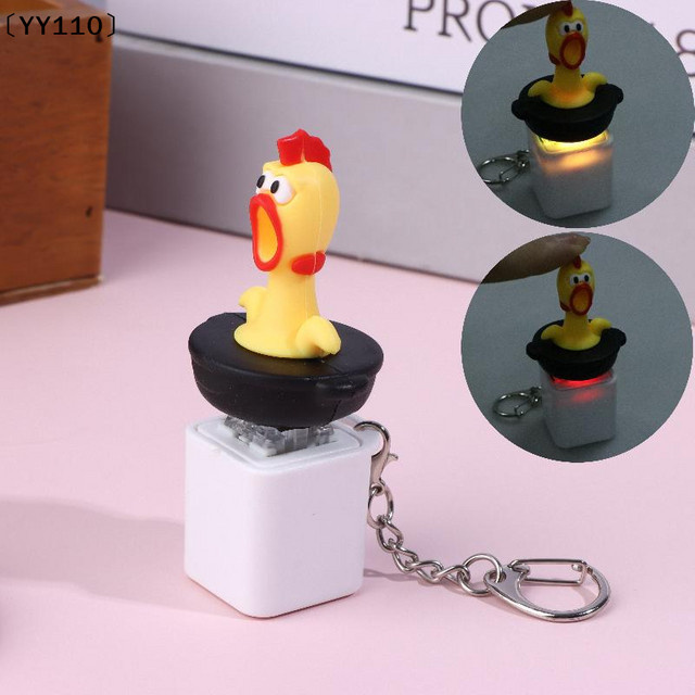 Velishy Lautes weinendes Huhn, Stressabbau-Spielzeug, mit Sprachknopf - Bild 1
