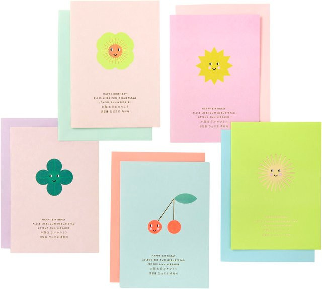 Rico Design Paper Poetry Kartenset Happy Birthday - Bild 1