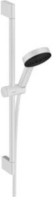 Hansgrohe Brause-Set Pulsify Select 105 in Mattweiß mit Brausestange und Handbrause inklusive Rain- und Massagefunktion - Bild 1