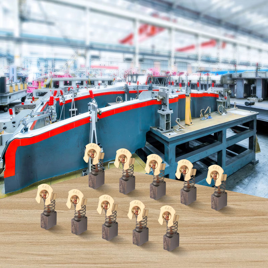 10 Stück Makita Kohlebürsten Ersatz CB441 CB432 für DHR241 DHR202 DTW450 DSS611 DSS610 Akku SDS Bohrhammer und Werkzeuge - Bild 3