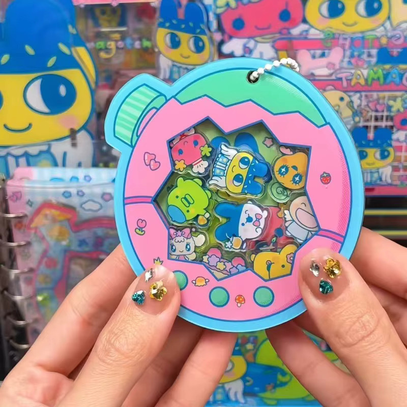 Bandai Tamagotchi Kuchipatchi Acryl-Rocker-Anhänger, Schlüsselanhänger - Bild 2
