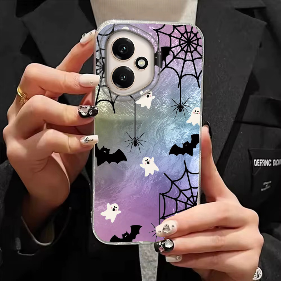 Halloween Handyhülle mit lustigem Geister-Gesicht für Honor 400 200 90 Smart Pro Magie 7 6 70 Lite X9a X9c X9b X8a X8b X8c X6c X7b X7c X6b X6 Abdeckung - Bild 2