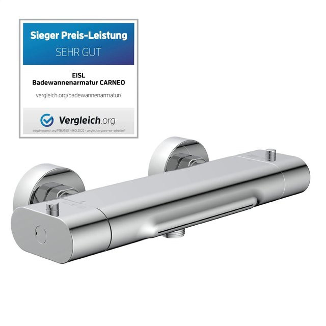 Eisl Wannenarmatur Carneo mit Schwallauslauf in Chrom - Bild 1