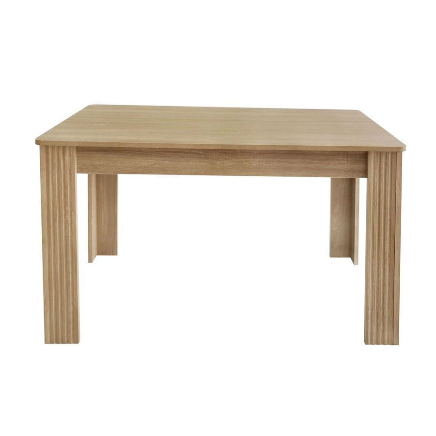 okwish Esszimmertisch Modern in Braun mit Holzmaserung, B/T/H: 116 x 65 x 75 cm - Bild 2