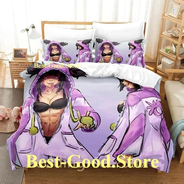 Juri Han Bettwäsche-Set mit Kissenbezug und Bettdecke, bedruckt und weich, B/H: 135 x 200 cm - Bild 1