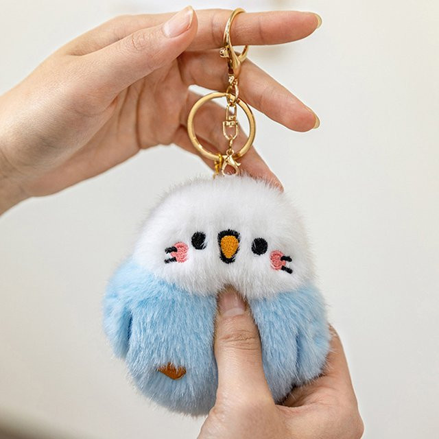 DUODUOBAO Vogelanhänger, Plüschtier, Taschenanhänger - Bild 1