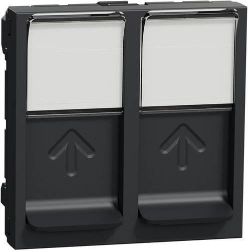 Schneider Electric NU942054 Datendose in Anthrazit und Schwarz, IP20, Unterputz-Einbau - Bild 1