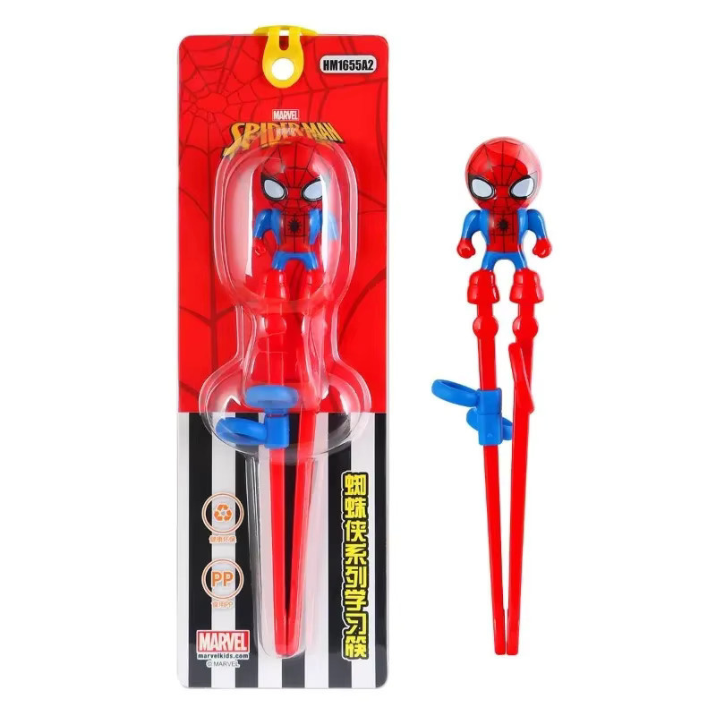 Marvel Kinder-Trainings-Esslernstäbchen Spiderman Captain America - Bild 2