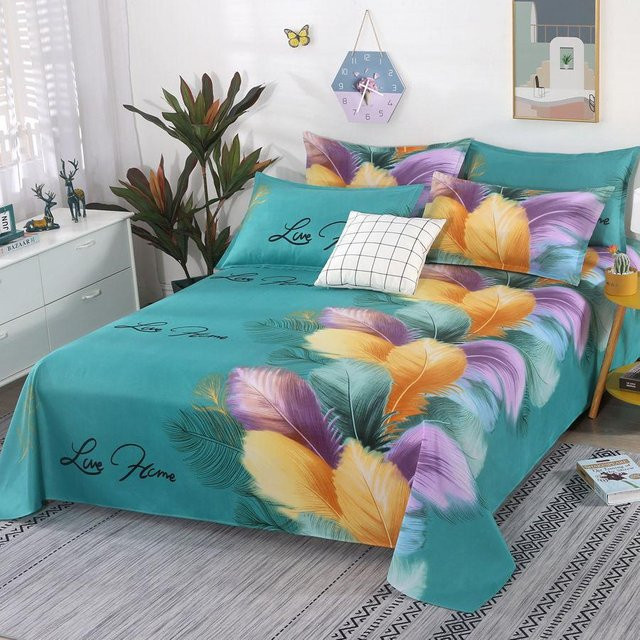 L.RIDING PULO Flanell-Bettlaken aus Polyester, allergikerfreundlich und hautfreundlich, für alle Jahreszeiten, B/B: 200 x 230 cm - Bild 1