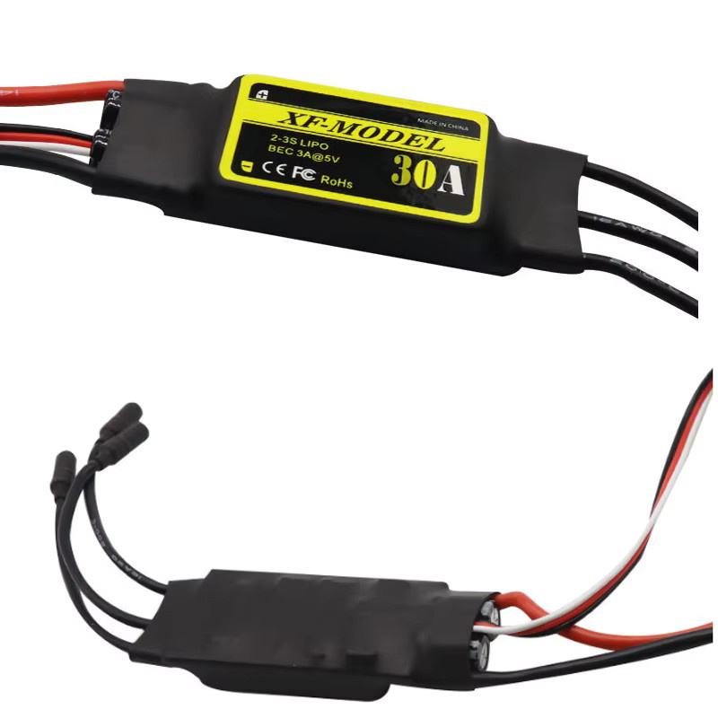 U-Angel-1988 ESC Bürstenlos, T/XT60 Stecker, Schwarz - Bild 2