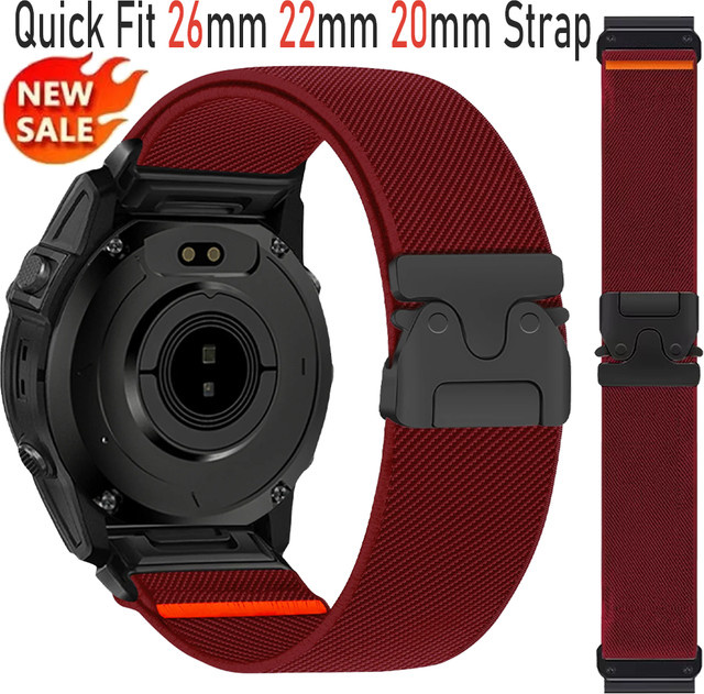 Uhrenarmband Nylon, Schwarz, Unisex - Bild 1