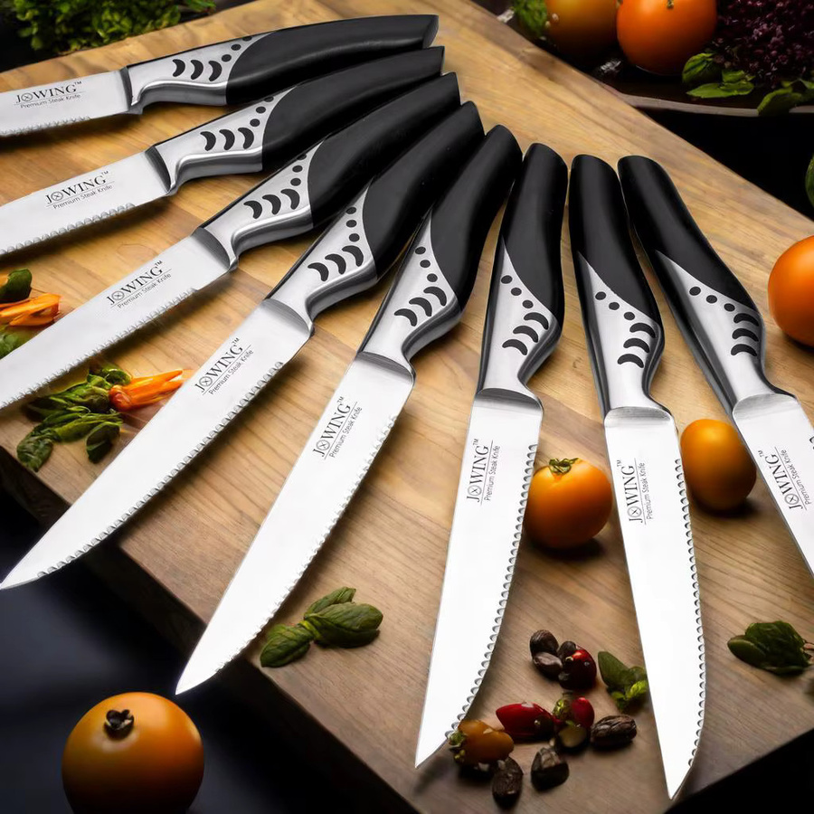 ALLWIN HOUSEWARE W Steakmesser aus Edelstahl in Silber mit hochglanzpoliertem Griff - Bild 3