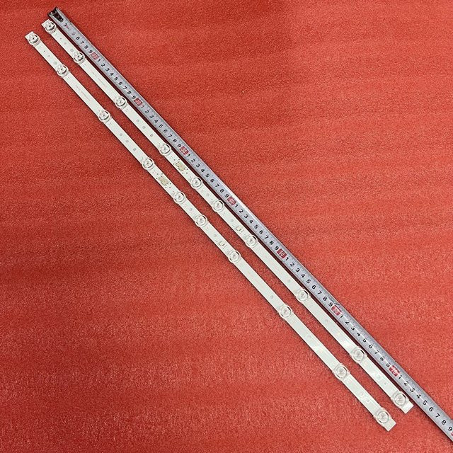 2er Set LED-Streifen in Weiß für Thomson Fernseher Modelle fe5606 l40s6500 led40d3000 l40s5600 40 s321 40 s325 40 s6500fs 40 s6500 40 f6f 40 l2f 40 d6 l40s60a - Bild 1