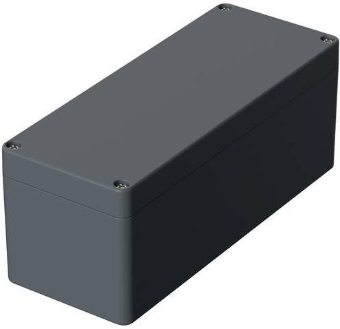 ROSE Systemtechnik Industrie-Gehäuse aus glasfaserverstärktem Polyester, Farbe: Fehgrau seidenmatt, B/T/H: 190 x 75 x 75,5 cm - Bild 1