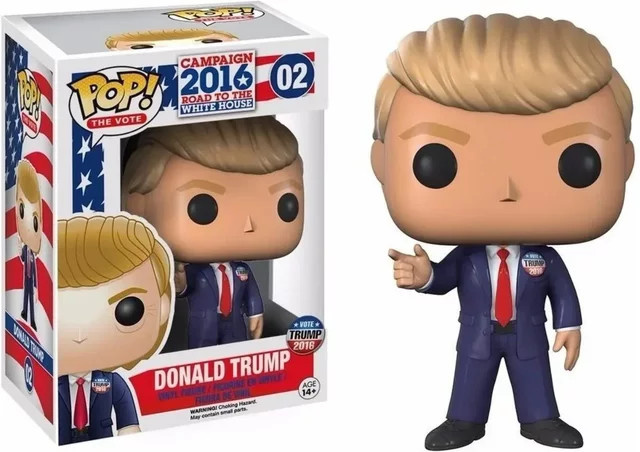Funko Pop Donald Trump, Action Modell Spielzeug, Einzelfigur, ab 14 Jahren - Bild 1