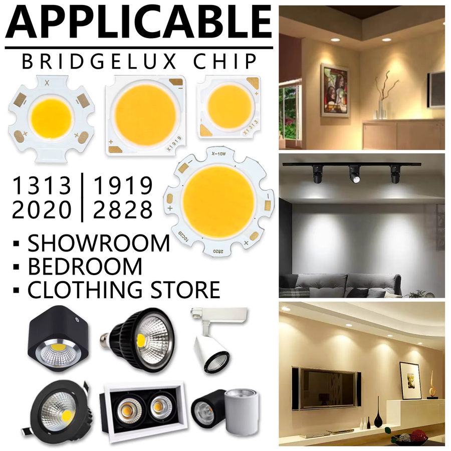Bridgelux LED COB Chip für DIY LED-Birnen und Spotlights mit verschiedenen Leistungsstufen von 3W bis 40W - Bild 4