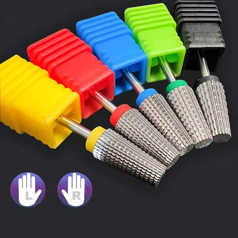 MAOHANG Elektrischer Bohrer aus Wolframkarbid, 5-in-1, zum Entfernen von Acryl-Hartgel-Elektrofolien - Bild 2