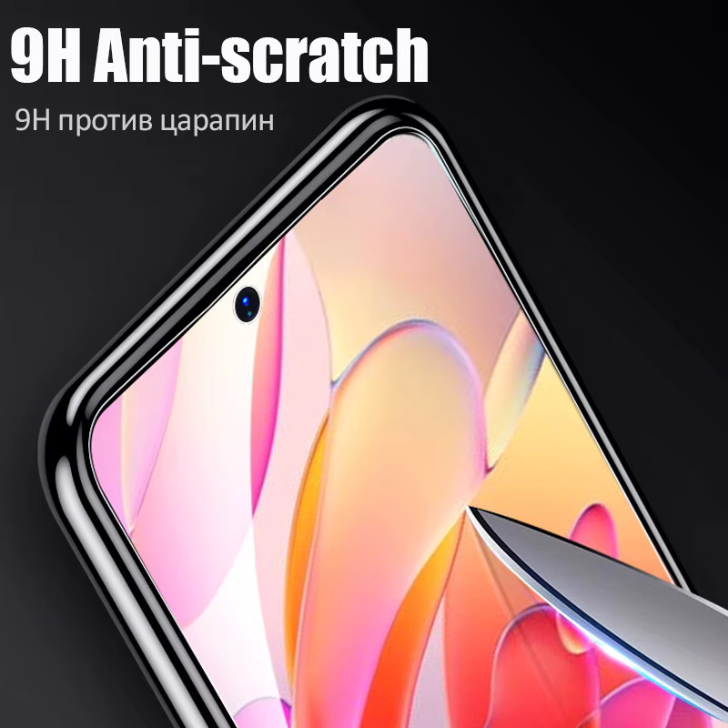 3 Stück Panzerglas Displayschutzfolie für Xiaomi Redmi Note Serie (Redmi Note 14 13 12 Pro 12S 5G, Note 11 10 9 8 7 Pro 9S 10S 11S 8T 10T), transparent - Bild 3