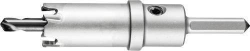PFERD Hartmetall Lochschneider mit Carbide-Spitzen Durchmesser: 19 mm, Schaft-Ø: 7 mm, Schnitttiefe: 32 mm, Farbe: Silber - Bild 1