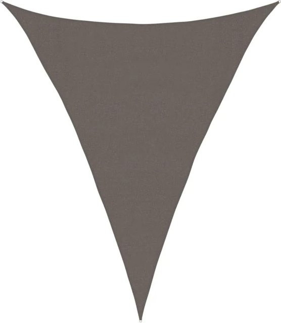Dreieckiges Furnicato Sonnensegel aus HDPE in Anthrazit, B x B x B: 3 x 4 x 4 m - Bild 1