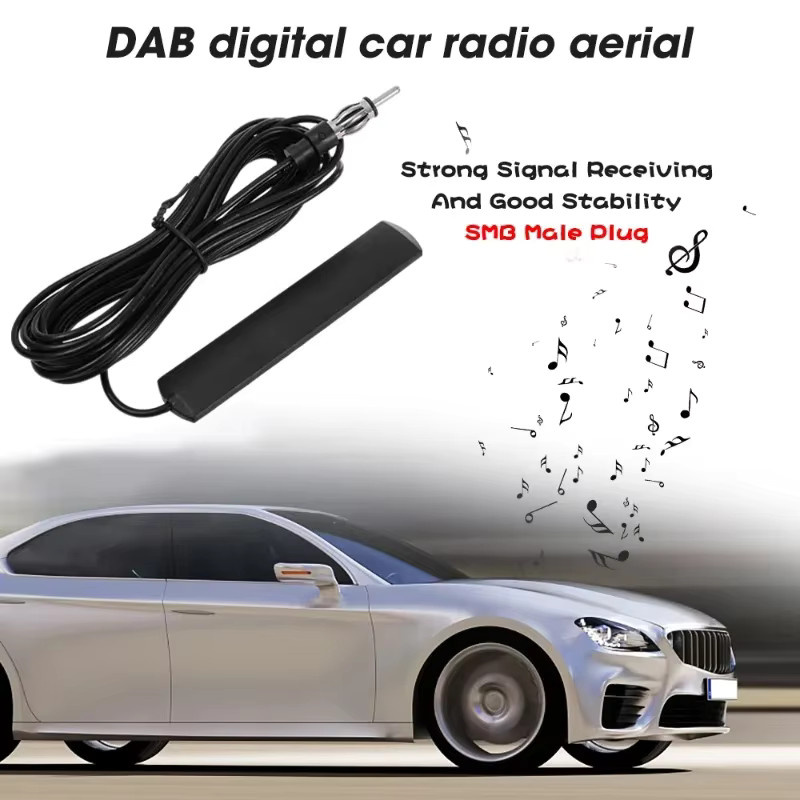Universal Auto Elektronischer Radio Verstärker 12V AM/FM Antennen Booster in Schwarz - Bild 4