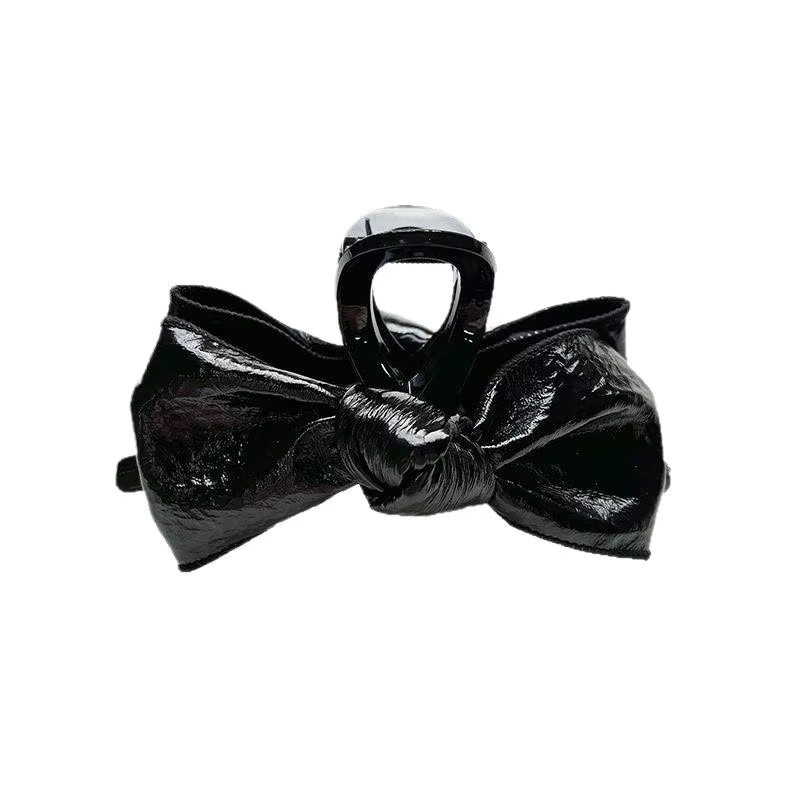 AliS8 Haarschleifenclip aus Leder, Haarklammern - Bild 4