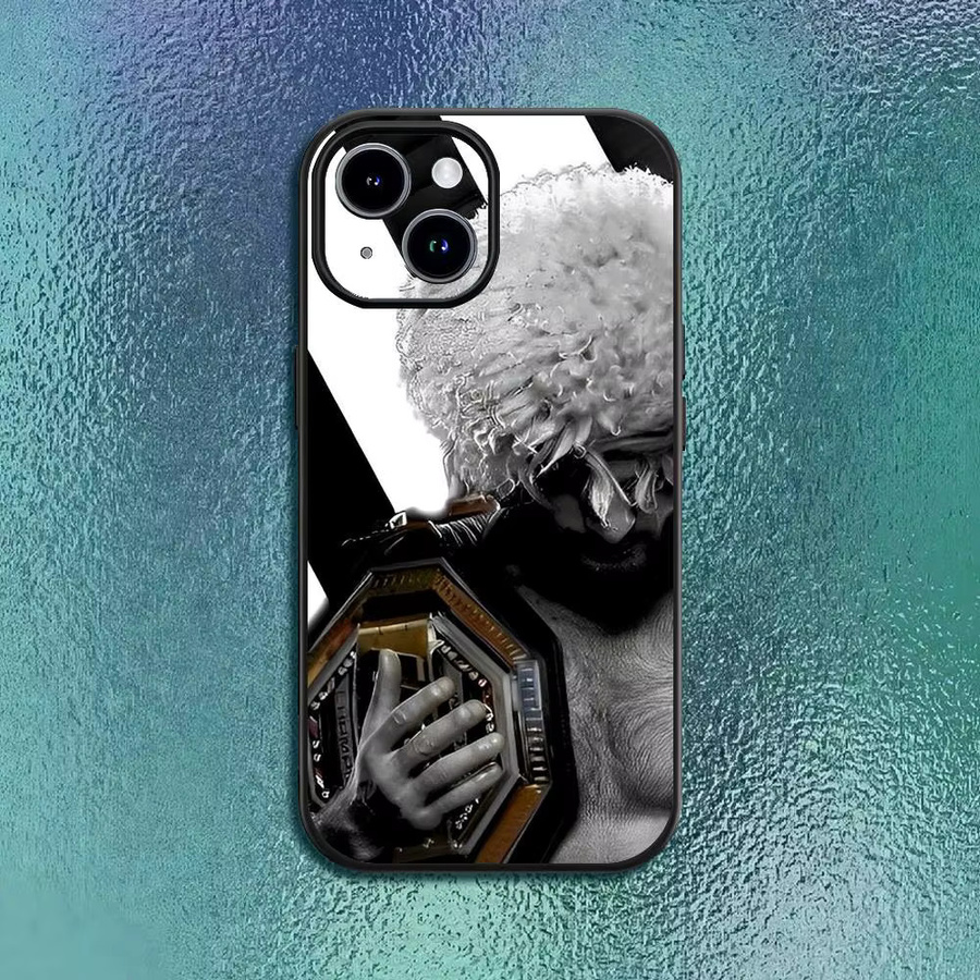 Khamzat Chimaev Der Adler Handyhülle für iPhone 12 bis 16 Pro Max Plus in Schwarz Softshell - Bild 2