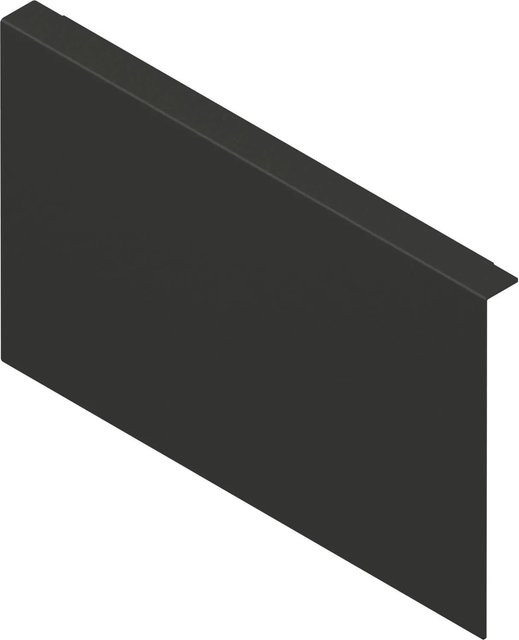 Blum Ambia-Line Adapter für Schubkasten in Carbonschwarz Matt aus Stahl, Höhe: 24,2 cm - Bild 1