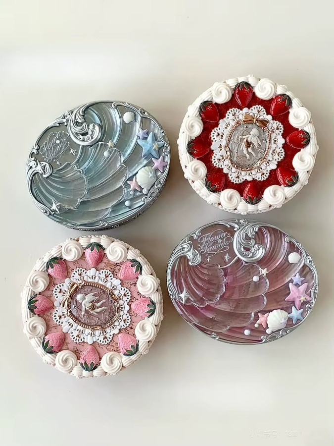 Flower Knows Pearl Shell Strawberry Cupid Mattes Puder - Bild 1