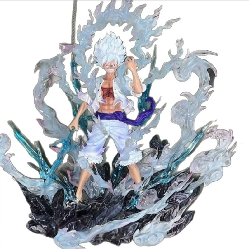 Bandai One Piece Nika Luffy Gear 5 Iron Curtain Series, Anime-Charakterfigur, Einzelfigur - Bild 4