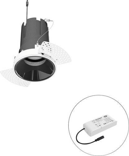 EVN LED-Deckenstrahler F02R09SM2540L15D in Weiß, rund und verstellbar - Bild 1