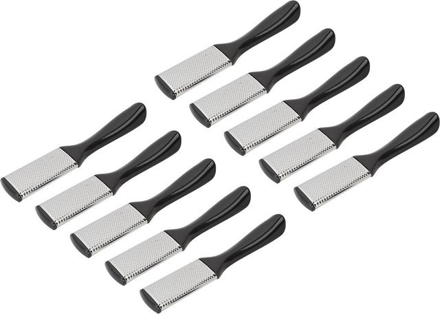 10 Stück Fußraspel, Edelstahl, Unisex - Bild 1