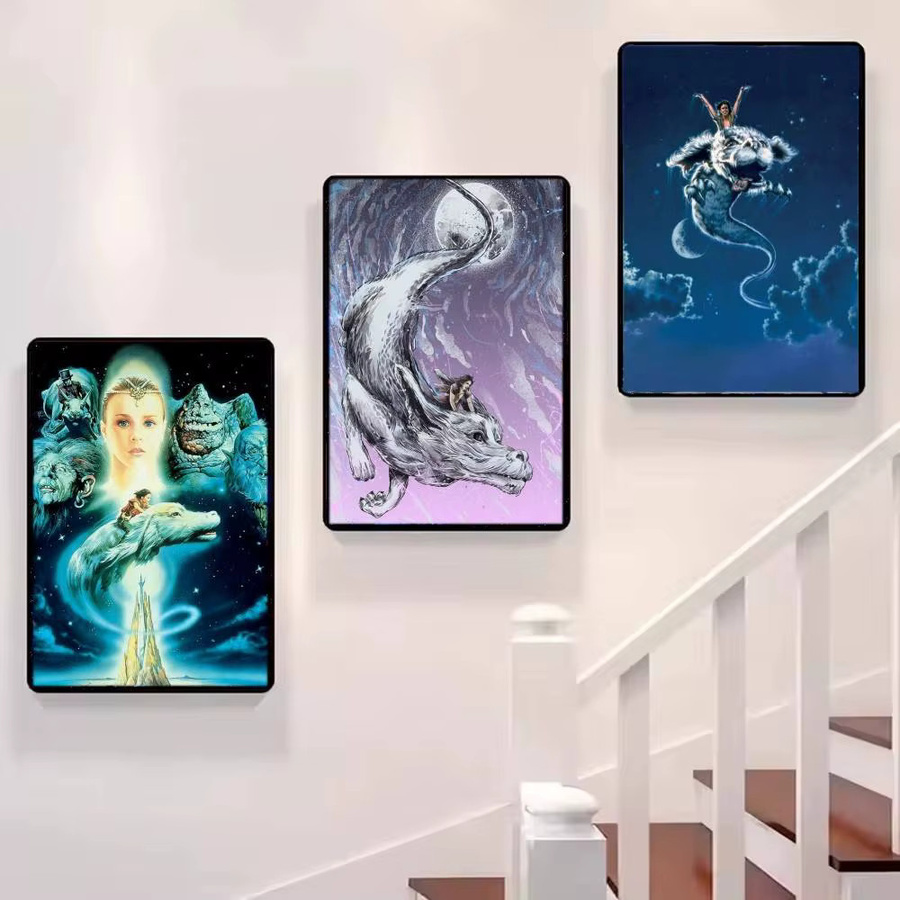 N-NeverEnding Story Poster Vintage Wandkunst Dekoration in Multicolour aus Papier - Bild 5