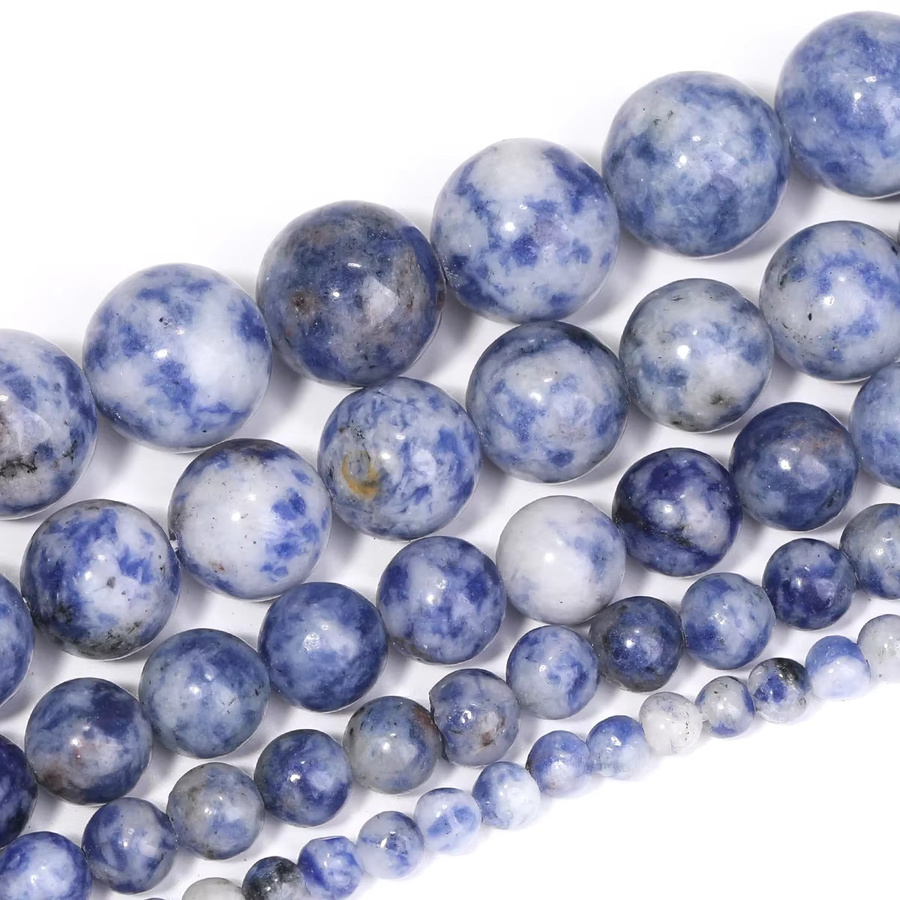 SANSWL Armband, Sodalith, weiß, blau, mattiert, Damen - Bild 6