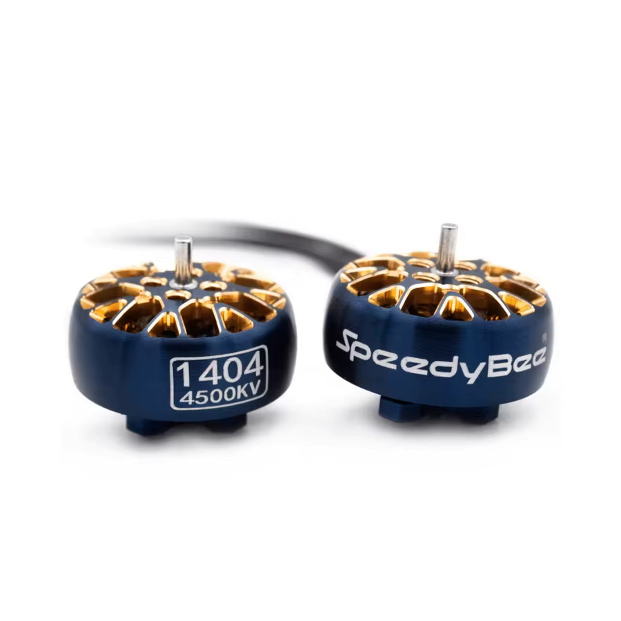 SpeedyBee 1404 4500KV Bürstenloser Motor Set, 4 Stück, Blau, Wasserdichtes Power-UAV-Kit für Flex25 Cinewhoop FPV Freestyle Racing Drohnen - Bild 2