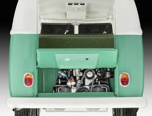 Revell VW T1 Bus Modellbausatz 1:24 Grau ab 13 Jahren - Bild 1