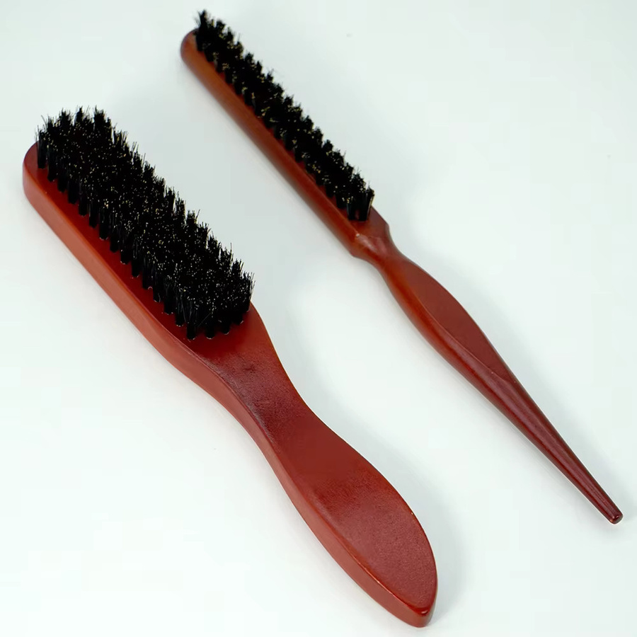 K.H.Lina Haarbürsten-Set mit Holzgriff, Unisex - Bild 2