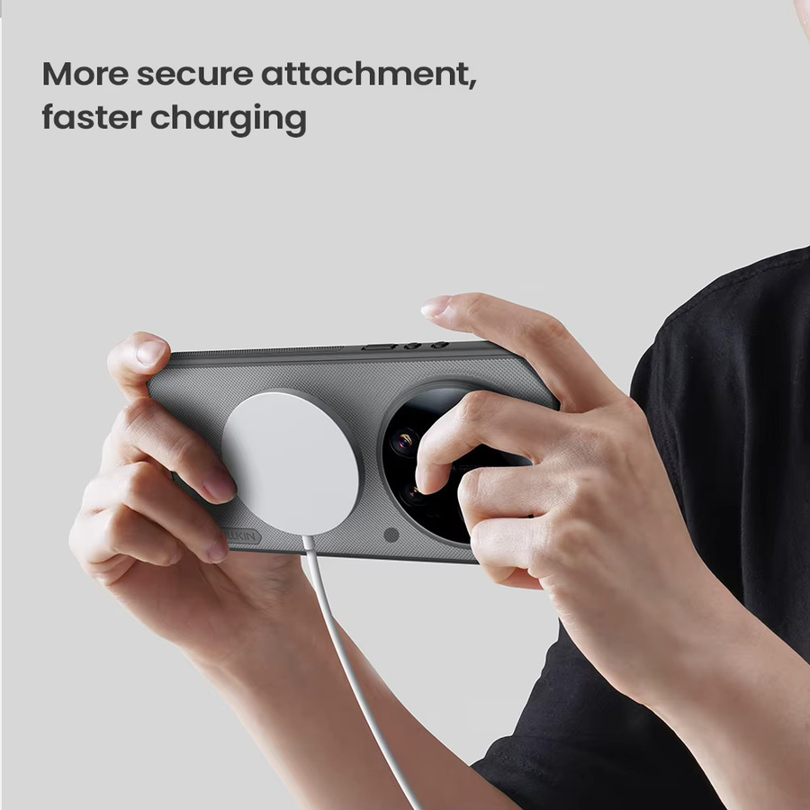 Nillkin Super Frosted Shield Pro Magnetische Hülle für Xiaomi Mi 17 Ultra 5G in Schwarz und Blau - Bild 5