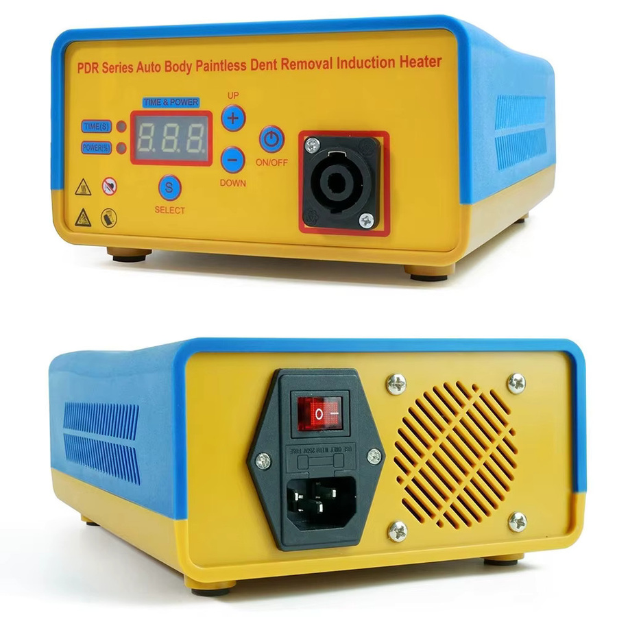 Podofo 1380W Kfz-Dellenreparaturmaschine mit Induktionsheizung für die elektromagnetische PDR Blechreparatur und Auto-Karosserie-Dellenentfernung - Bild 3
